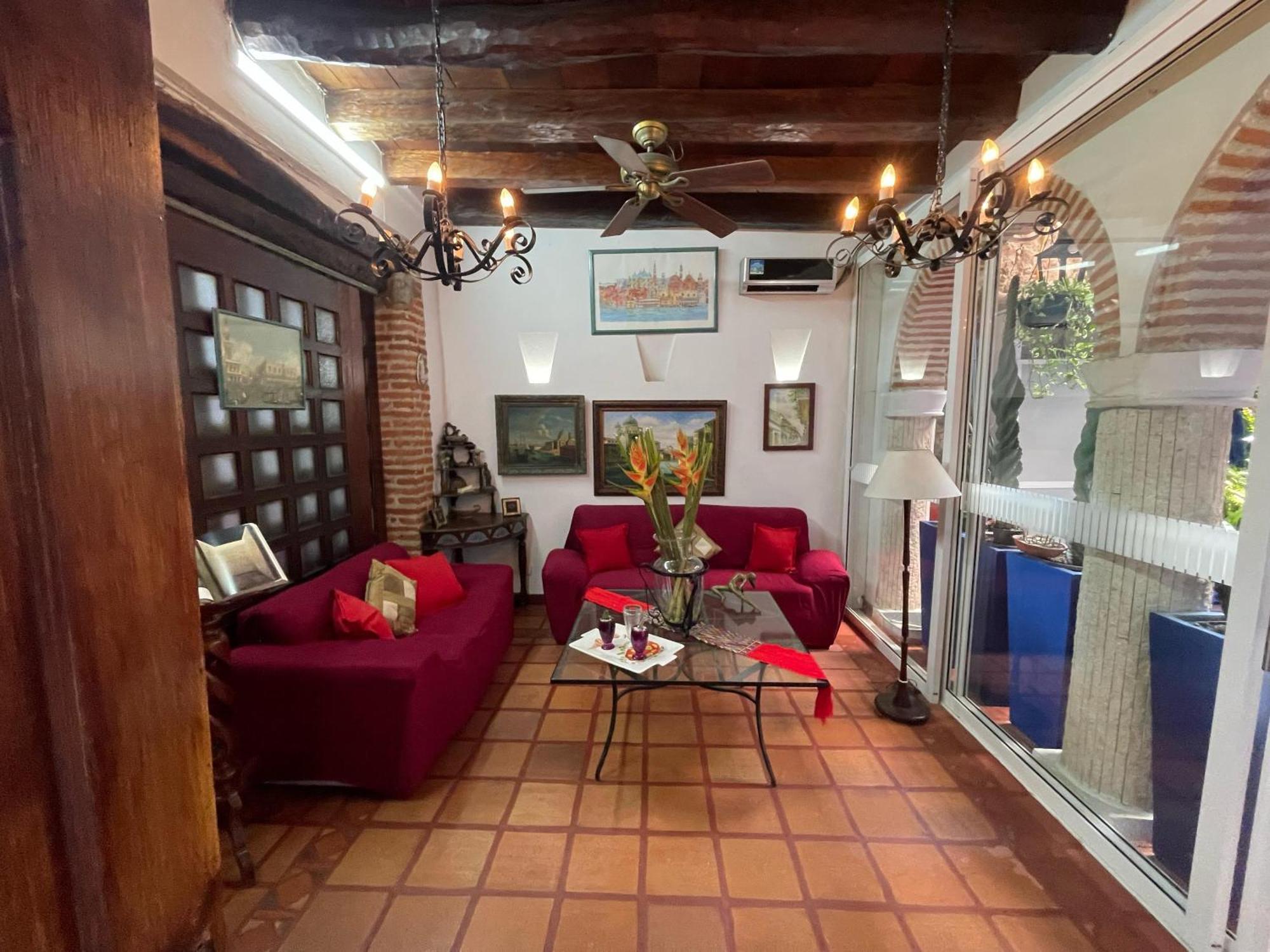 Casa Colonial Serrezuela Cartagena Bagian luar foto