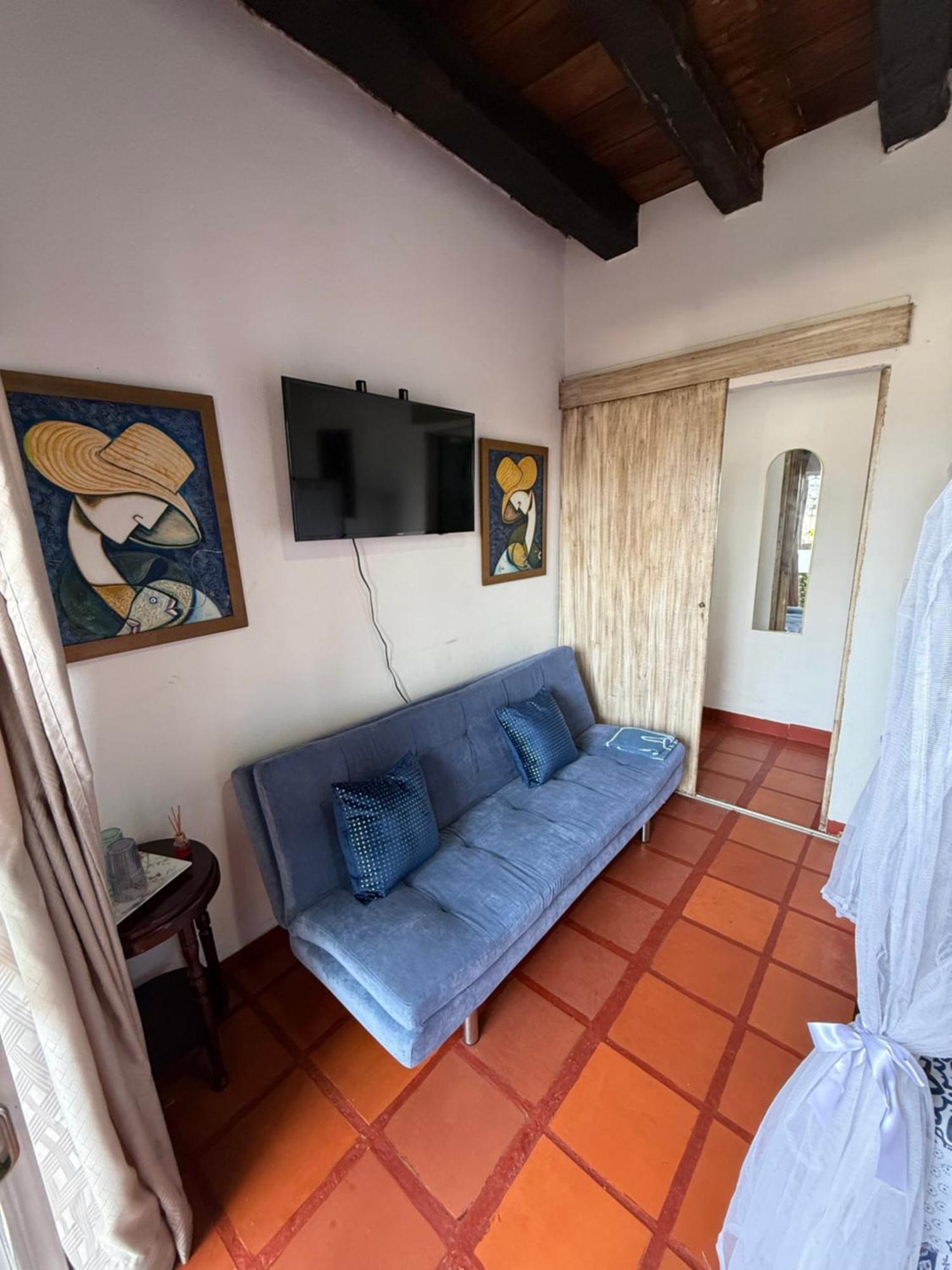 Casa Colonial Serrezuela Cartagena Bagian luar foto