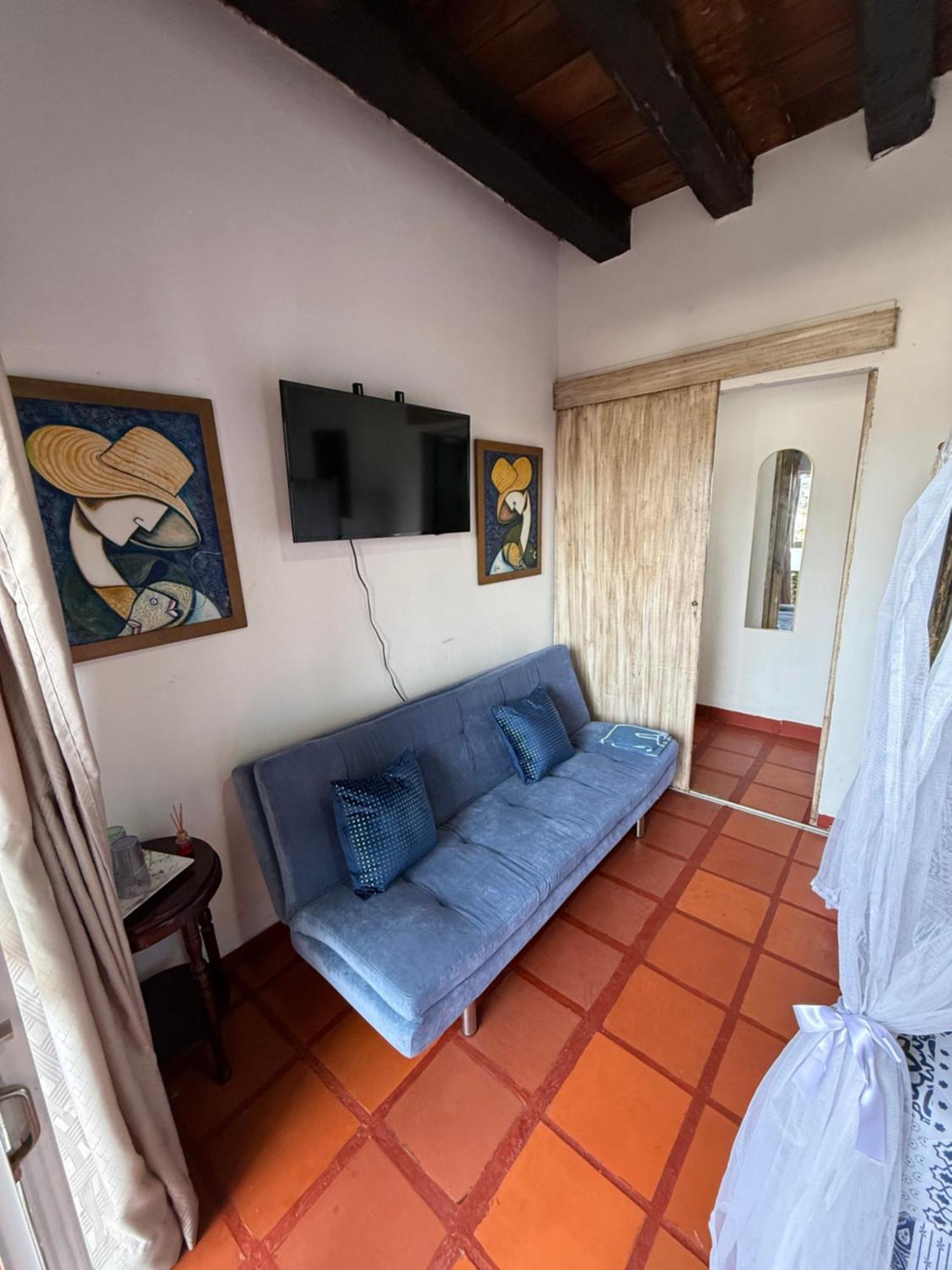 Casa Colonial Serrezuela Cartagena Bagian luar foto