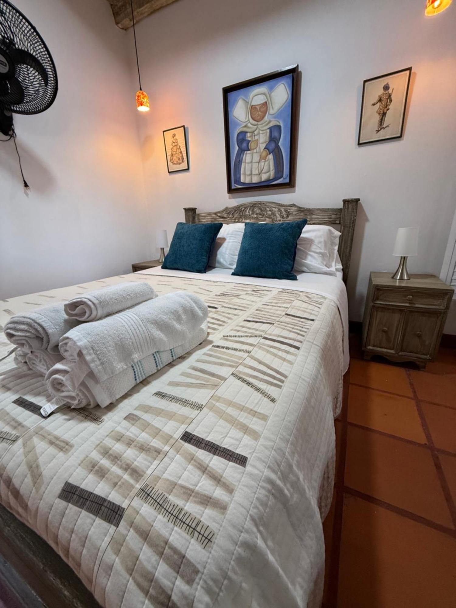 Casa Colonial Serrezuela Cartagena Bagian luar foto