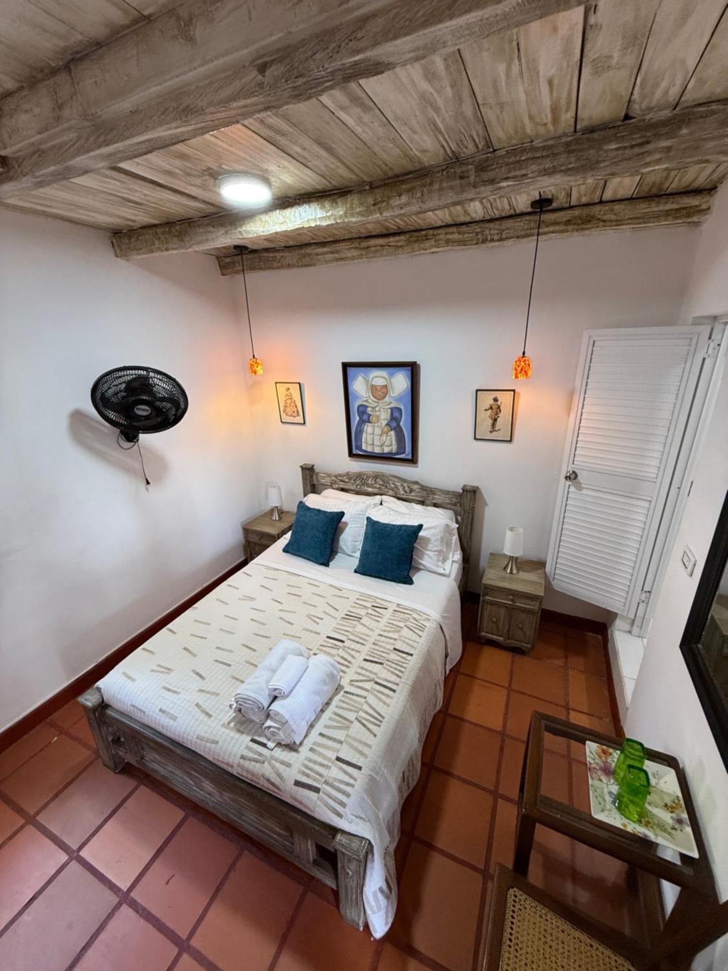 Casa Colonial Serrezuela Cartagena Bagian luar foto