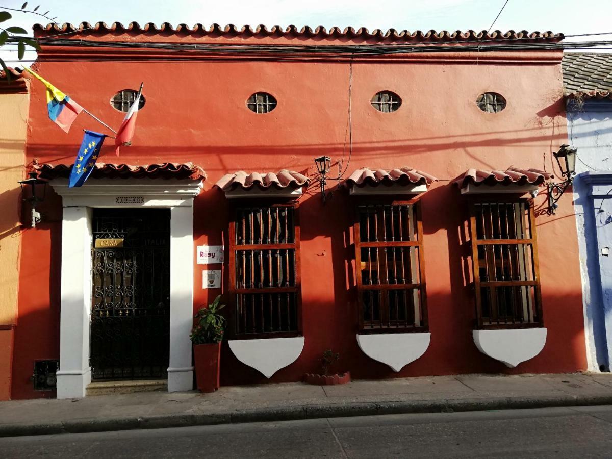 Casa Colonial Serrezuela Cartagena Bagian luar foto